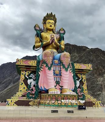 Shrines of Ladakh - Part III - Diskit Monastery, Nubra Valley