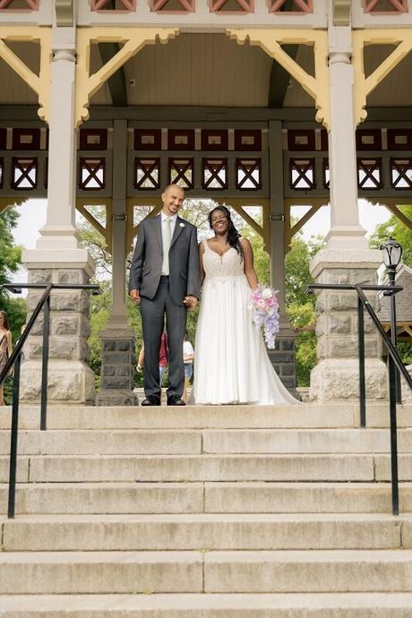 Denise and Mike’s Elopement Wedding at Bethesda Terrace