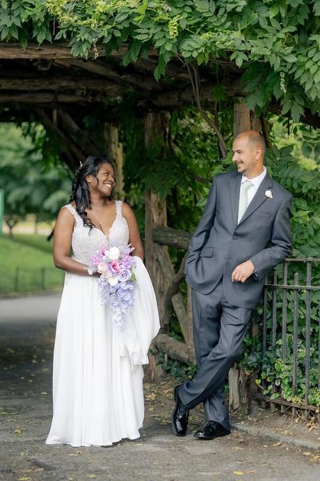 Denise and Mike’s Elopement Wedding at Bethesda Terrace