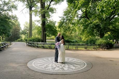 Denise and Mike’s Elopement Wedding at Bethesda Terrace