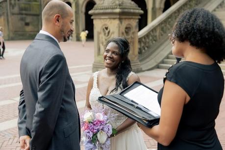 Denise and Mike’s Elopement Wedding at Bethesda Terrace