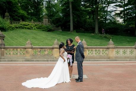 Denise and Mike’s Elopement Wedding at Bethesda Terrace