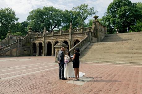 Denise and Mike’s Elopement Wedding at Bethesda Terrace