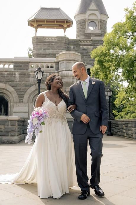 Denise and Mike’s Elopement Wedding at Bethesda Terrace