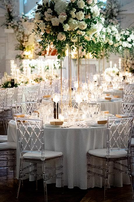 Impossibly pretty wedding with elegant decor at Maison Principale | Sara & Michael