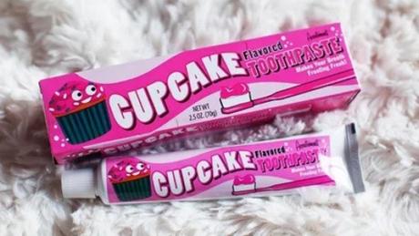 Cupcake Inspired Toothpaste