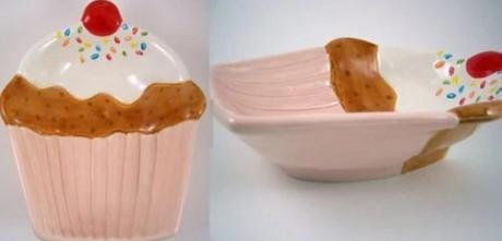 Cupcake Inspired Food Bowls