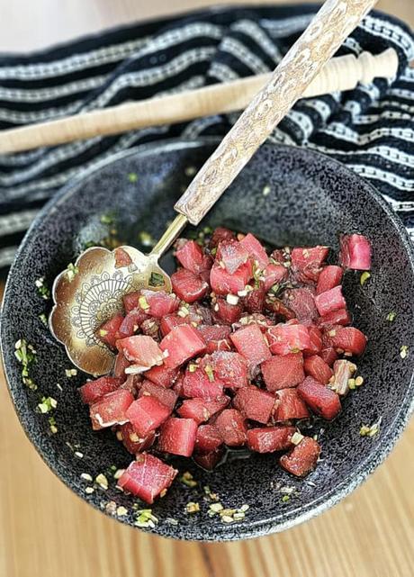 Quick Tuna Sashimi