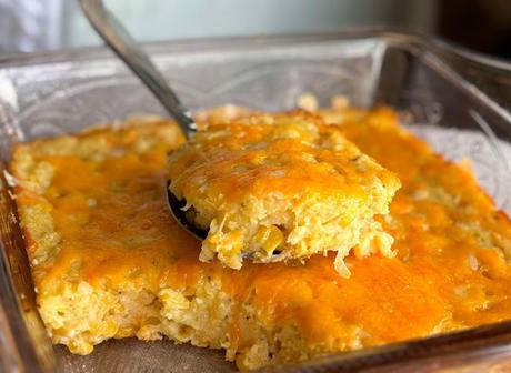 Cheesy Sweet Corn Casserole