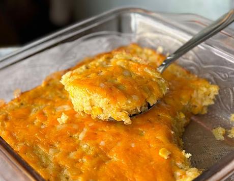 Cheesy Sweet Corn Casserole