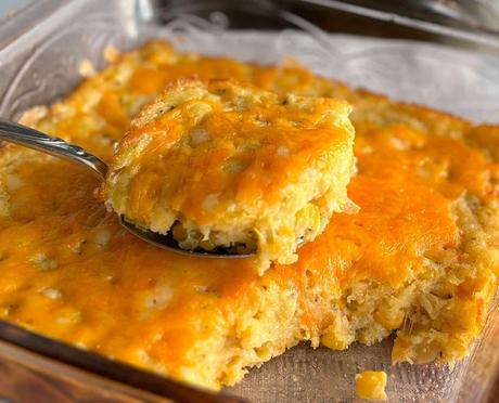 Cheesy Sweet Corn Casserole