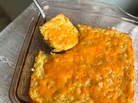 Cheesy Sweet Corn Casserole