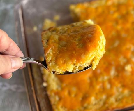 Cheesy Sweet Corn Casserole