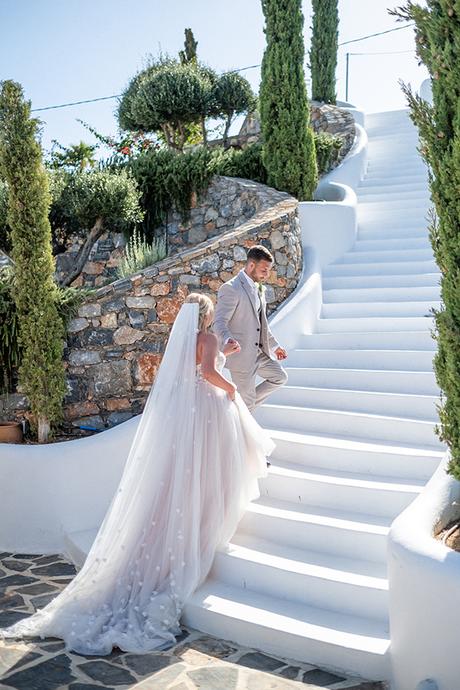 Timeless elegant wedding on the coast of Crete  | Emma & Jack