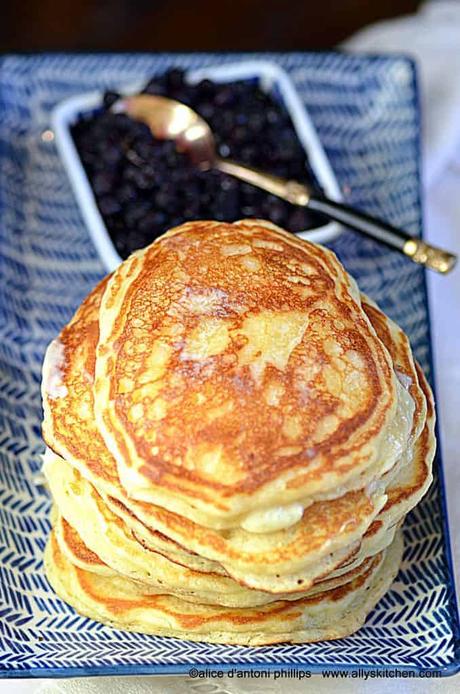 coconut cream pancakes