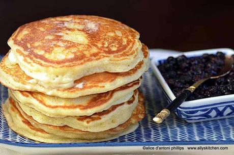 coconut cream pancakes