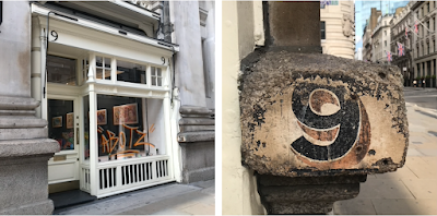 The shops around The Royal Exchange – Searle & Co, cigars and stale pastries