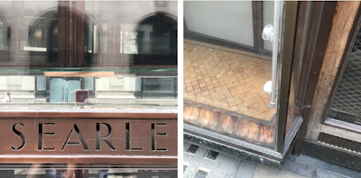 The shops around The Royal Exchange – Searle & Co, cigars and stale pastries