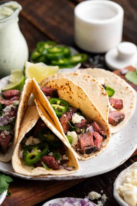 Carne Asada Mexican Tacos