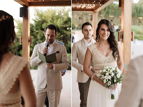 Intimate summer wedding with a Greek influence | Christina & Nikos