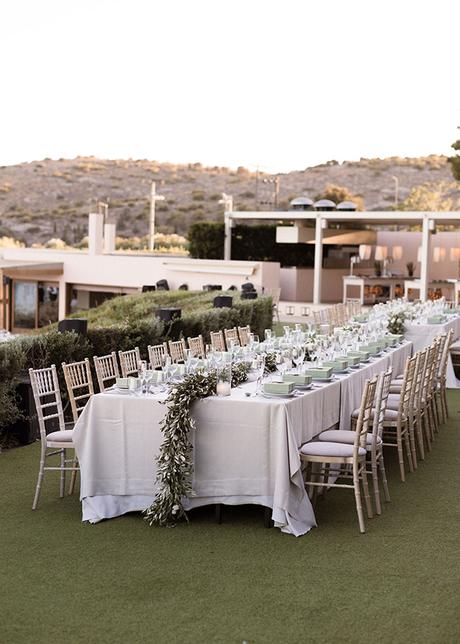 Intimate summer wedding with a Greek influence | Christina & Nikos