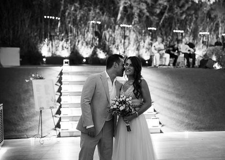 Intimate summer wedding with a Greek influence | Christina & Nikos
