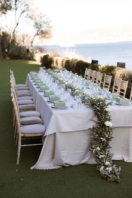 Intimate summer wedding with a Greek influence | Christina & Nikos