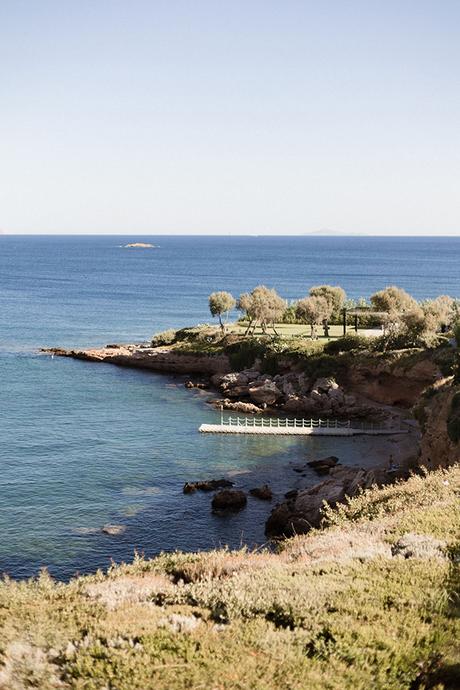 Intimate summer wedding with a Greek influence | Christina & Nikos