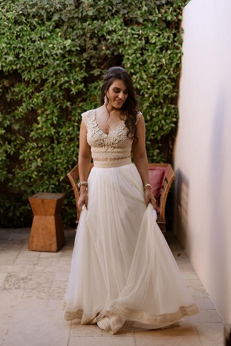 Intimate summer wedding with a Greek influence | Christina & Nikos