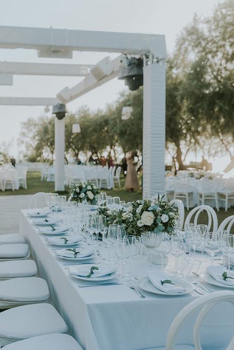 Dreamy wedding at Ble Azure with a touch of romantic elegance | Katerina & Nikos