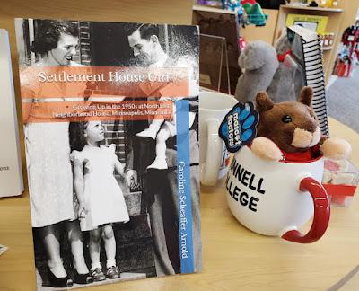 SETTLEMENT HOUSE GIRL at the PIONEER BOOKSTORE, Grinnell, Iowa