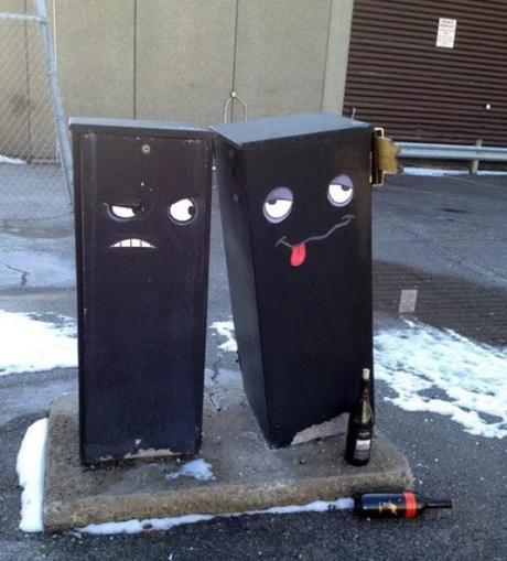 Cartoon inspired street art by Aiden Glynn