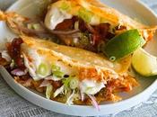 Crispy Shredded Chicken Tacos