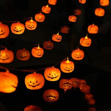 KAILEDI Pumpkin String Lights