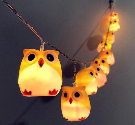 Joom Owl String Lights