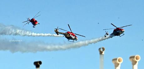 might of IAF on display at Marina ~  interesting Ilyushin !!