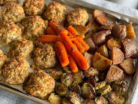 Turkey & Stuffing Meatballs