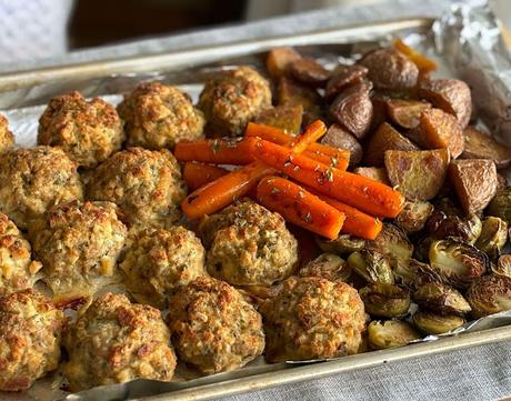 Turkey & Stuffing Meatballs