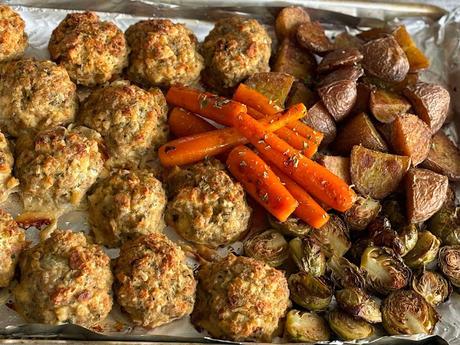 Turkey & Stuffing Meatballs