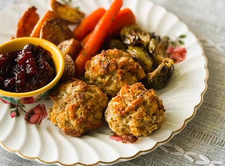 Turkey & Stuffing Meatballs