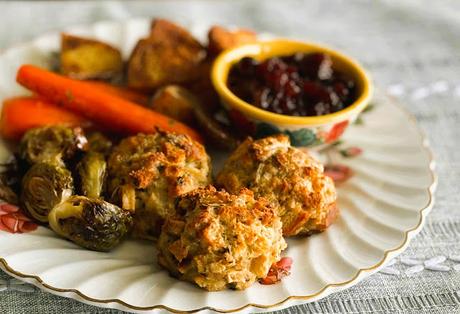 Turkey & Stuffing Meatballs