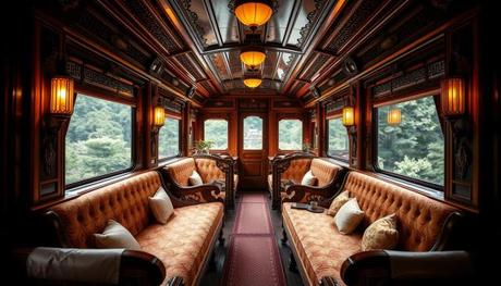 Indochine style in train design