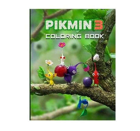 Pikmin Colouring Book