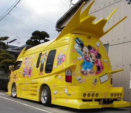 Disney themed Modified Van