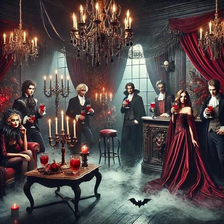 Adult Halloween Vampire Party