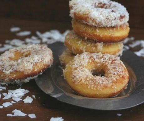 Coconut Flour Fried Donuts