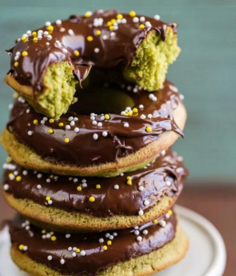 Green Tea Donuts