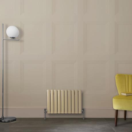 Milano Aruba elk brown horizontal designer radiator