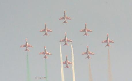 Bharatiya Vayu Sena - full rehearsal at Marina beach