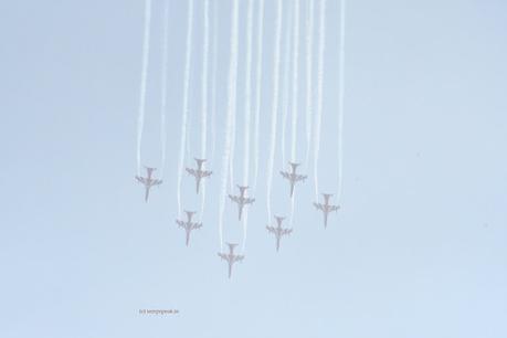 Bharatiya Vayu Sena - full rehearsal at Marina beach